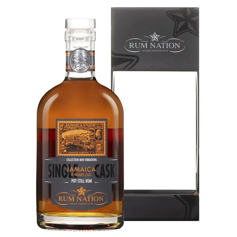Bottle of Rum Nation Jamaica Pot Still Rum (Collection New Vibrations) 2017