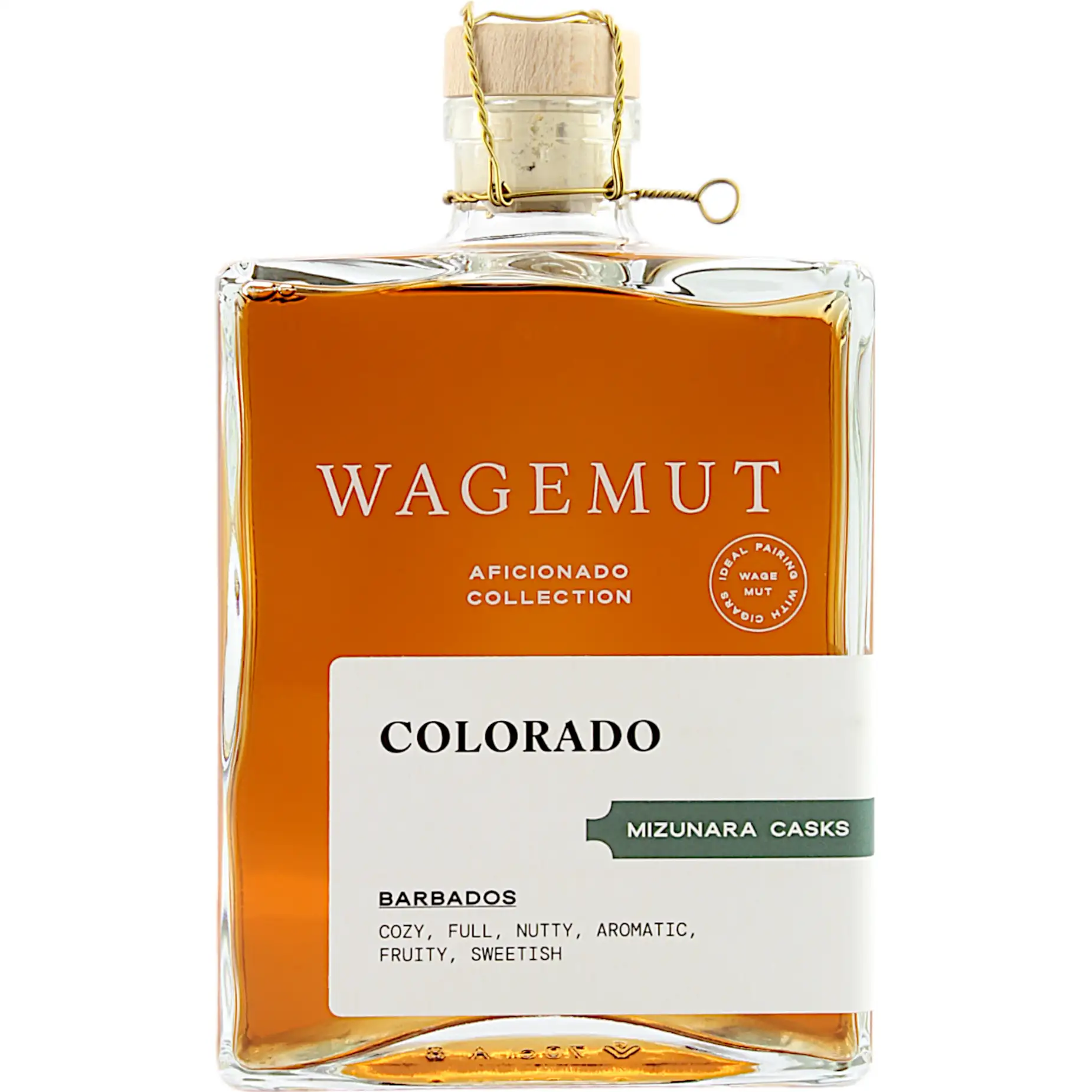 Bottle of N. Kröger Wagemut Colorado (Aficionado Collection)