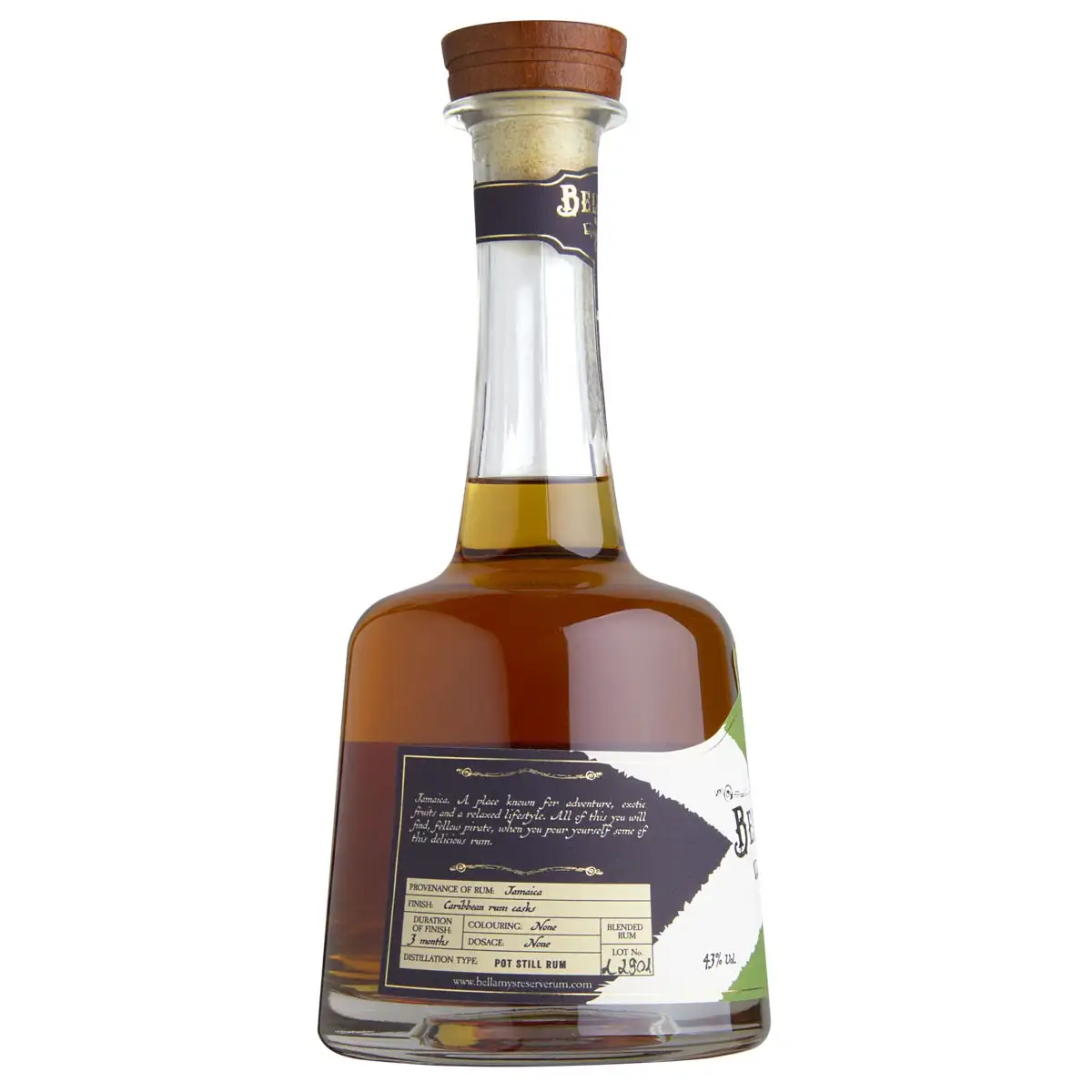 Hochauflösendes Bild von Perola Long Pond & Clarendon Bellamy‘s Reserve Rum Jamaica Pot Still Rum