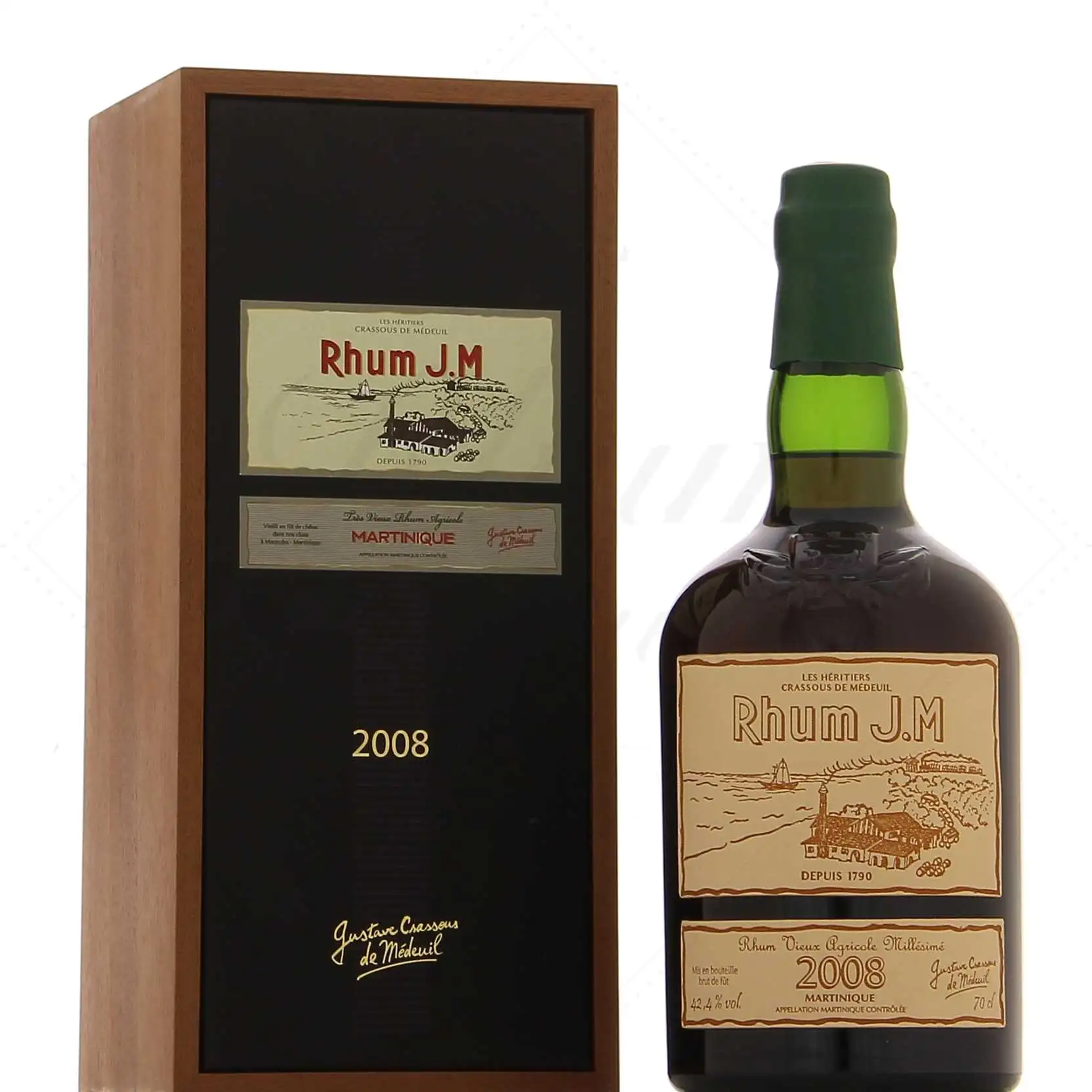 Bottle of Rhum J.M 2008