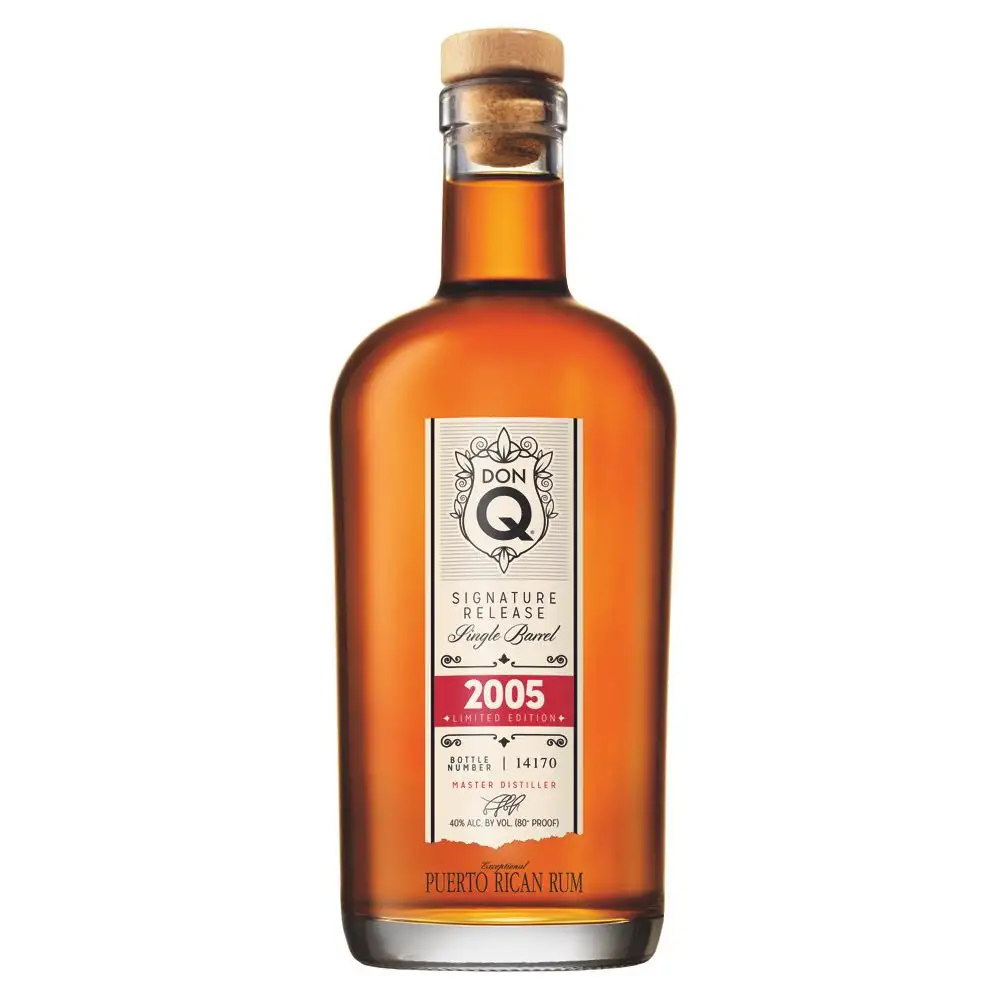 Bottle of Don Q Signature Release 2005