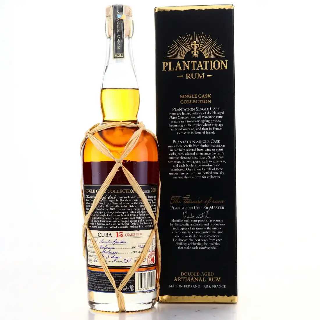 Hochauflösendes Bild von Sancti Spiritus Plantation Single Cask Cuba LMDW 2003