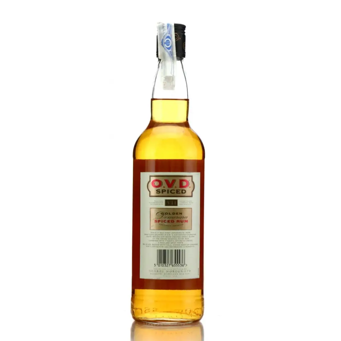 High resolution image of George Morton Ltd DDL O.V.D. Golden Demerara Spiced Rum