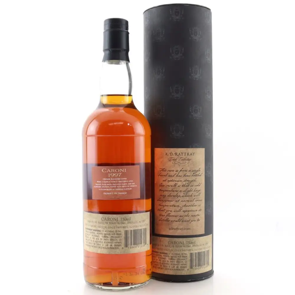 High resolution image of A.D. Rattray Caroni Cask Collection HTR 1997