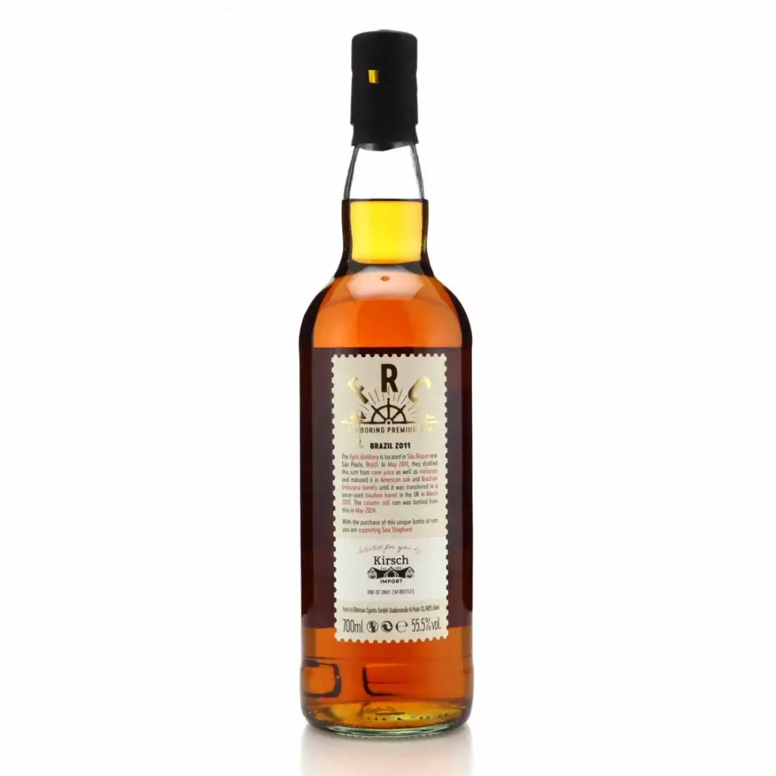 Hochauflösendes Bild von Epris Flensburg Rum Company Sea Shepherd (Buckelwal) 2011