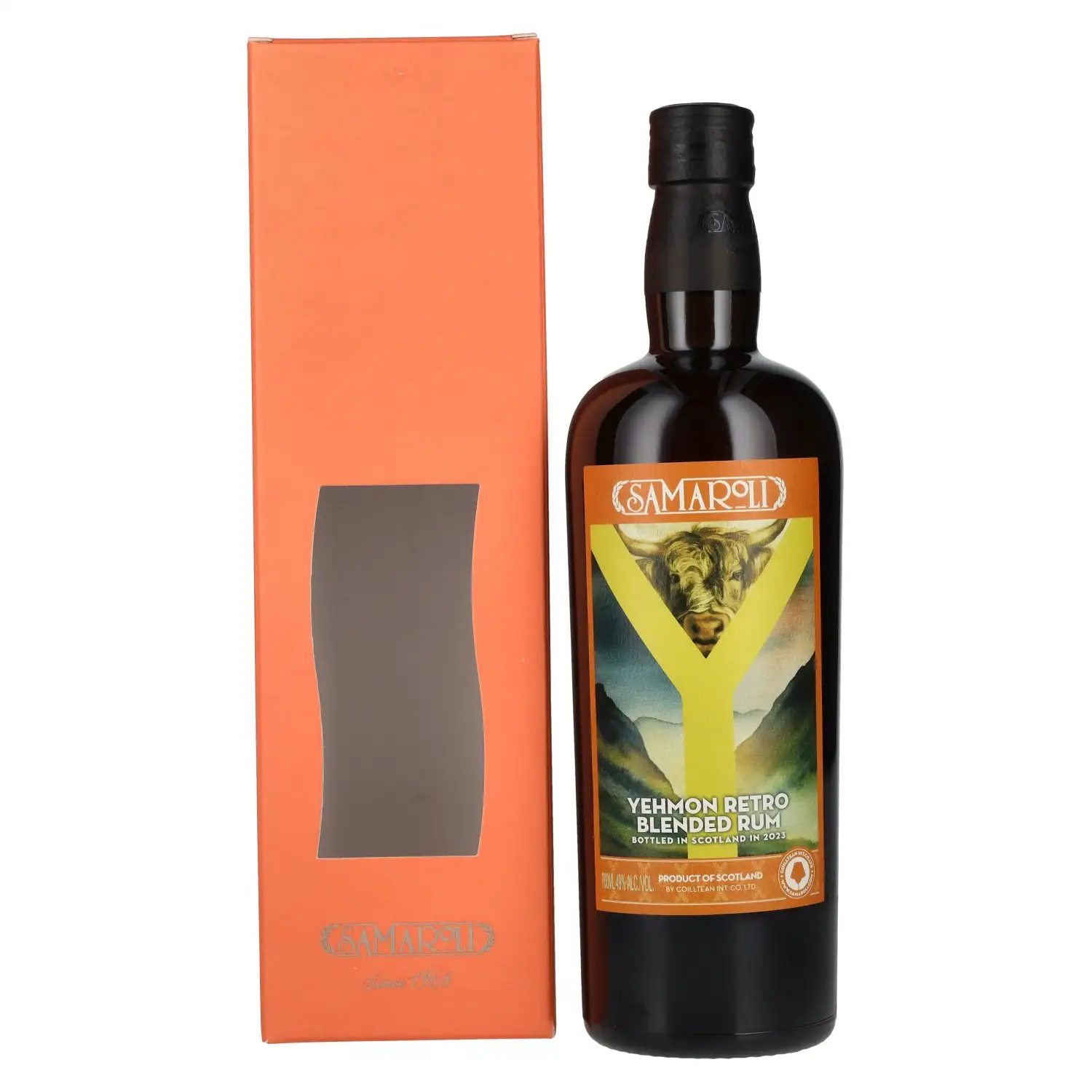 Bottle of Samaroli Yehmon Retro Blendend Rum 2023