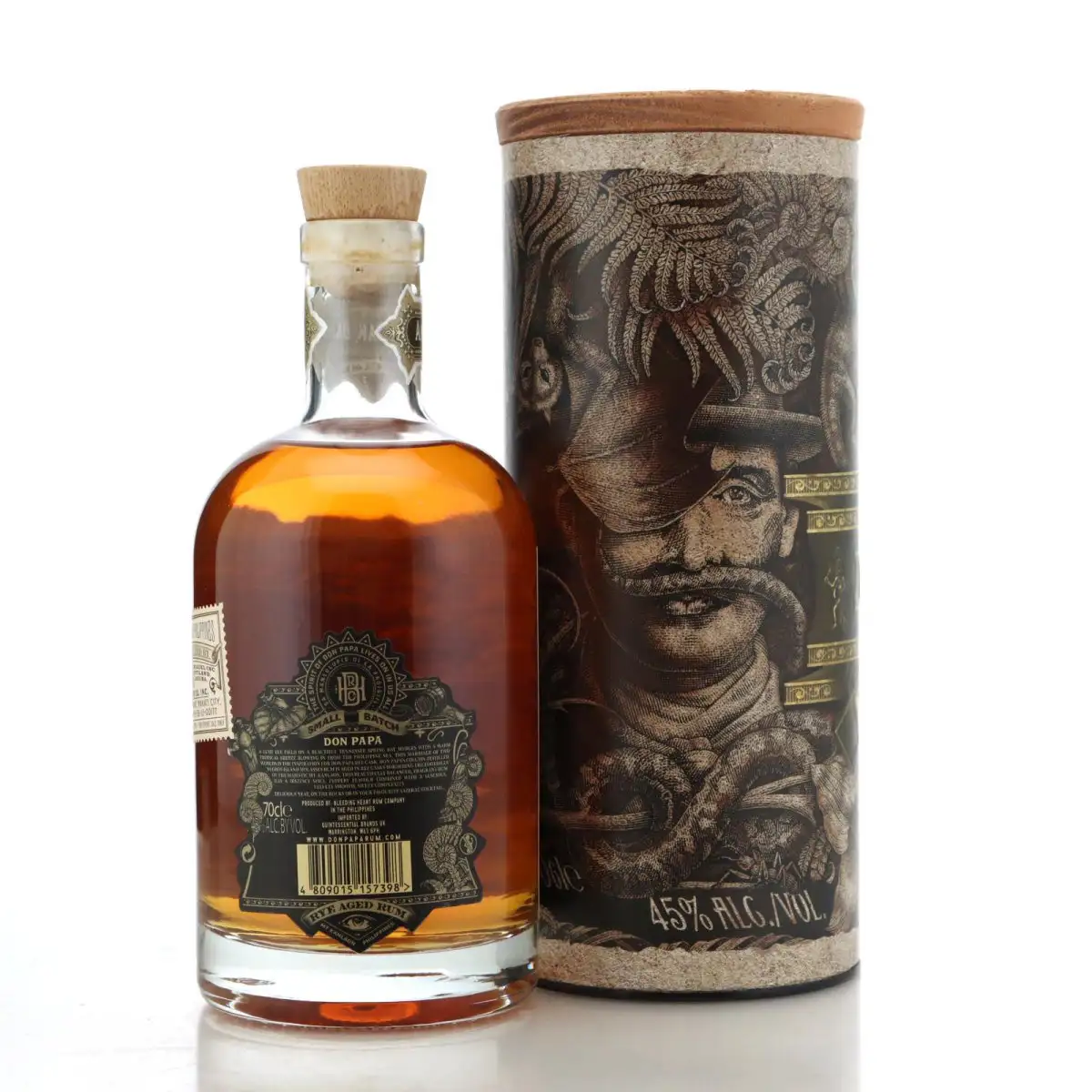 Hochauflösendes Bild von Don Papa Rye Whiskey Cask Aged 5 Years