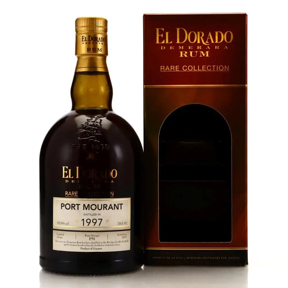 Bottle of Port Mourant El Dorado Rare Collection PM 1997