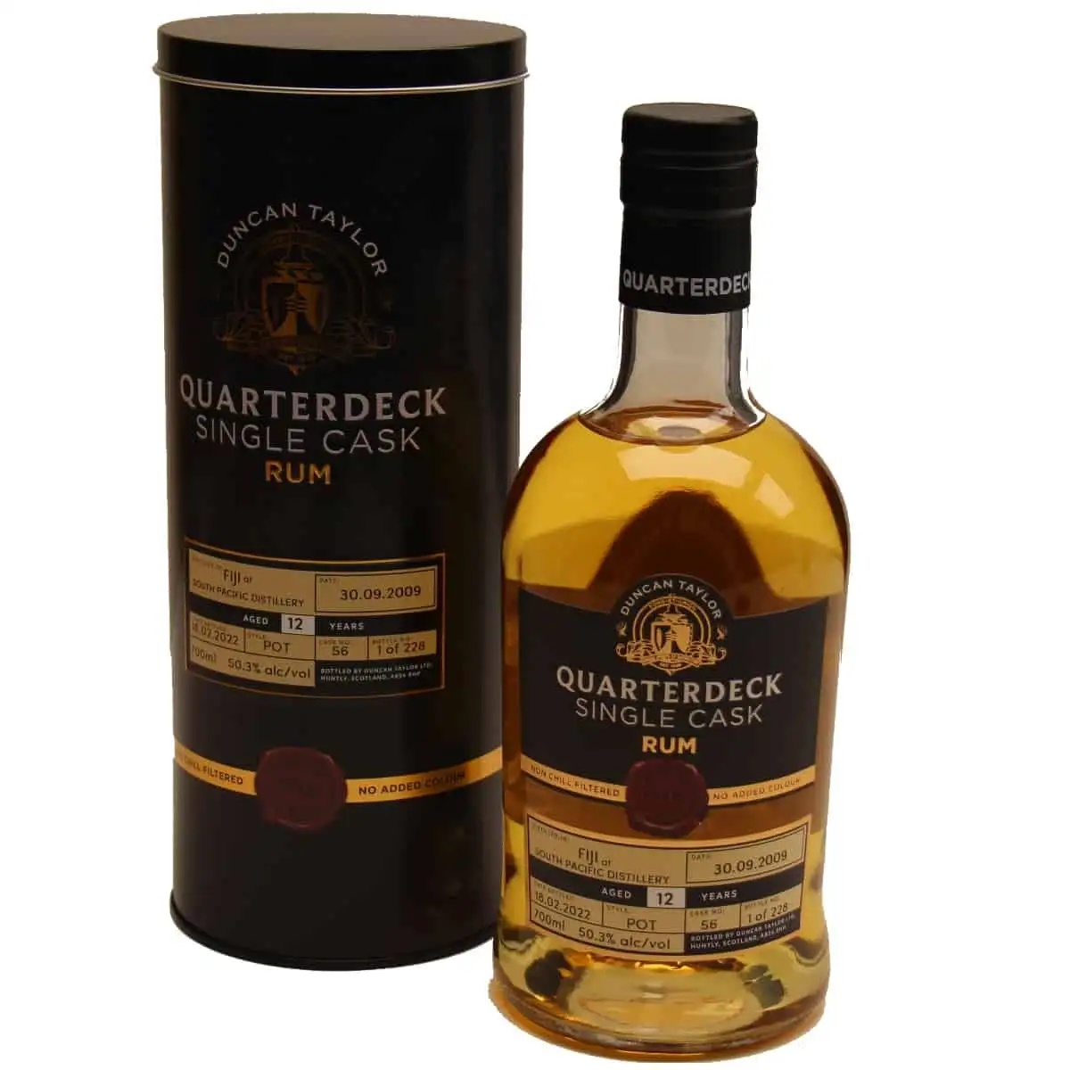 Bottle of Duncan Taylor C.A.D.C Quarterdeck Single Cask 2005