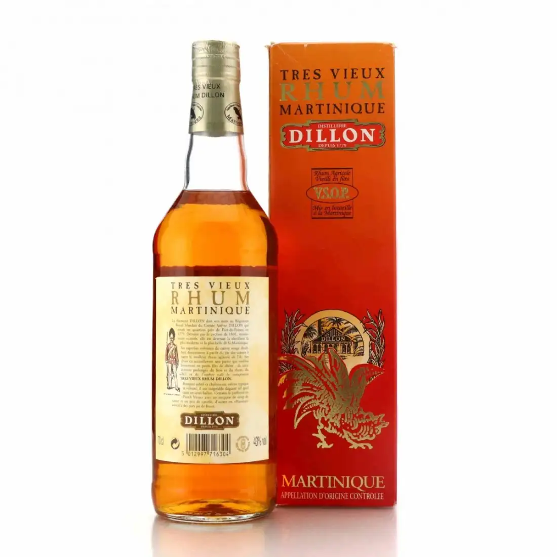 Hochauflösendes Bild von Dillon VSOP 1980