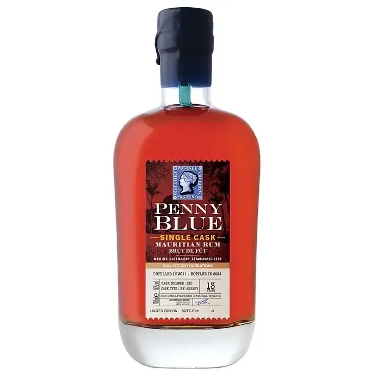 Bottle of Medine Estate Penny Blue Single Cask 2011