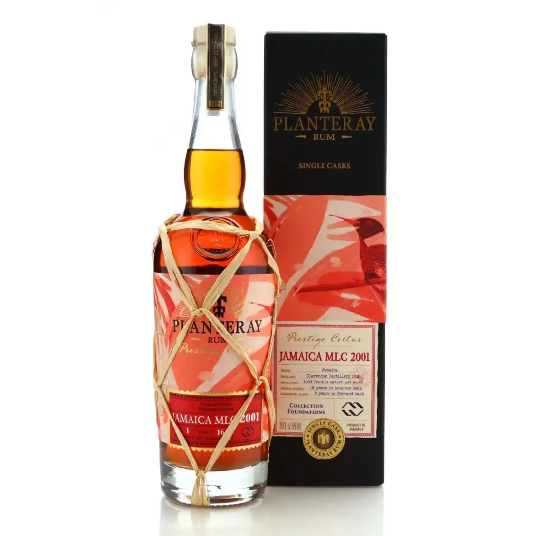 Bottle of Clarendon Planteray MLC Foundation 2001