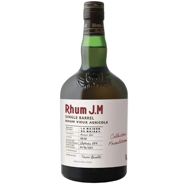 Bottle of Rhum J.M Single Barrel (Foundations) 2014