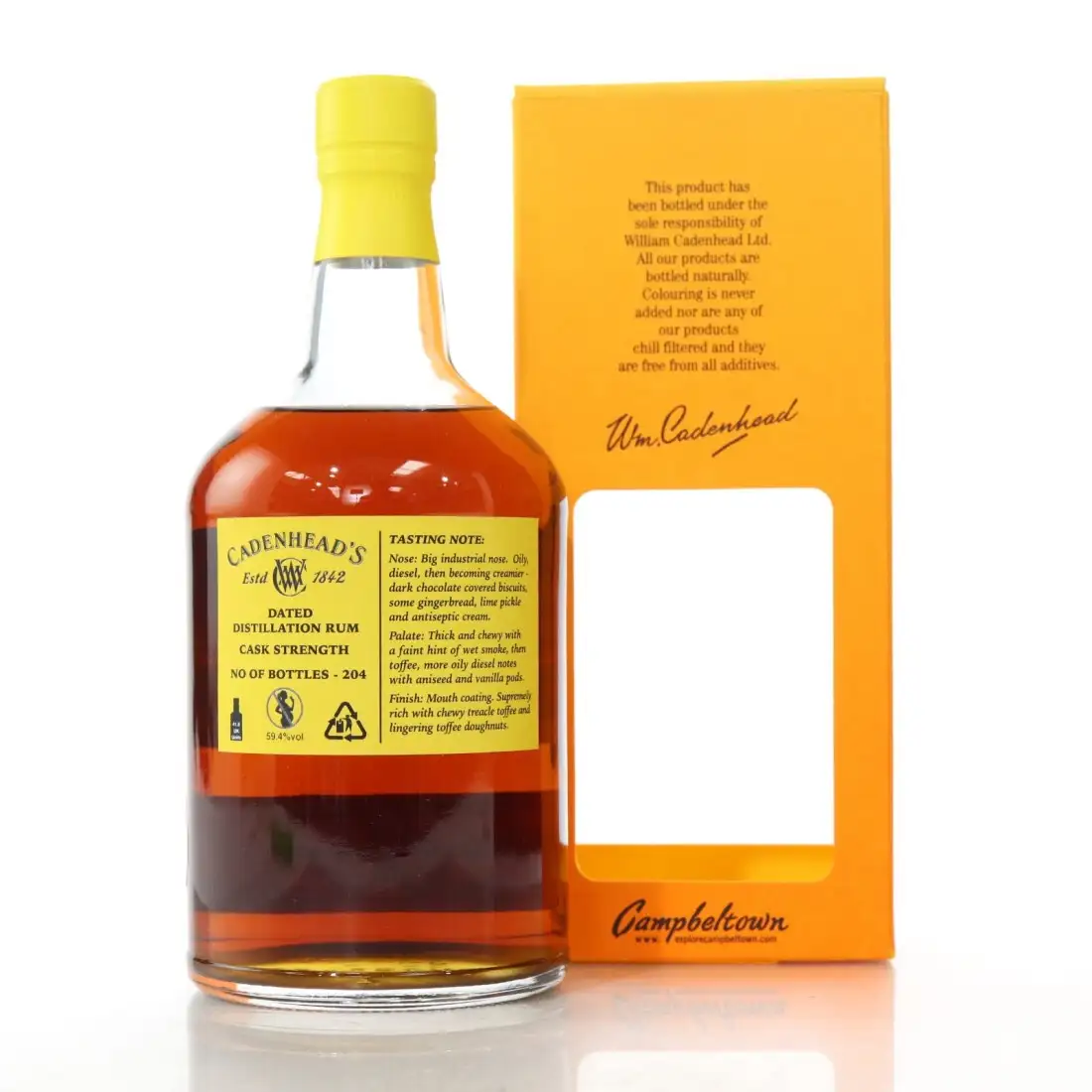 Hochauflösendes Bild von Cadenhead‘s Caroni HTR 1997