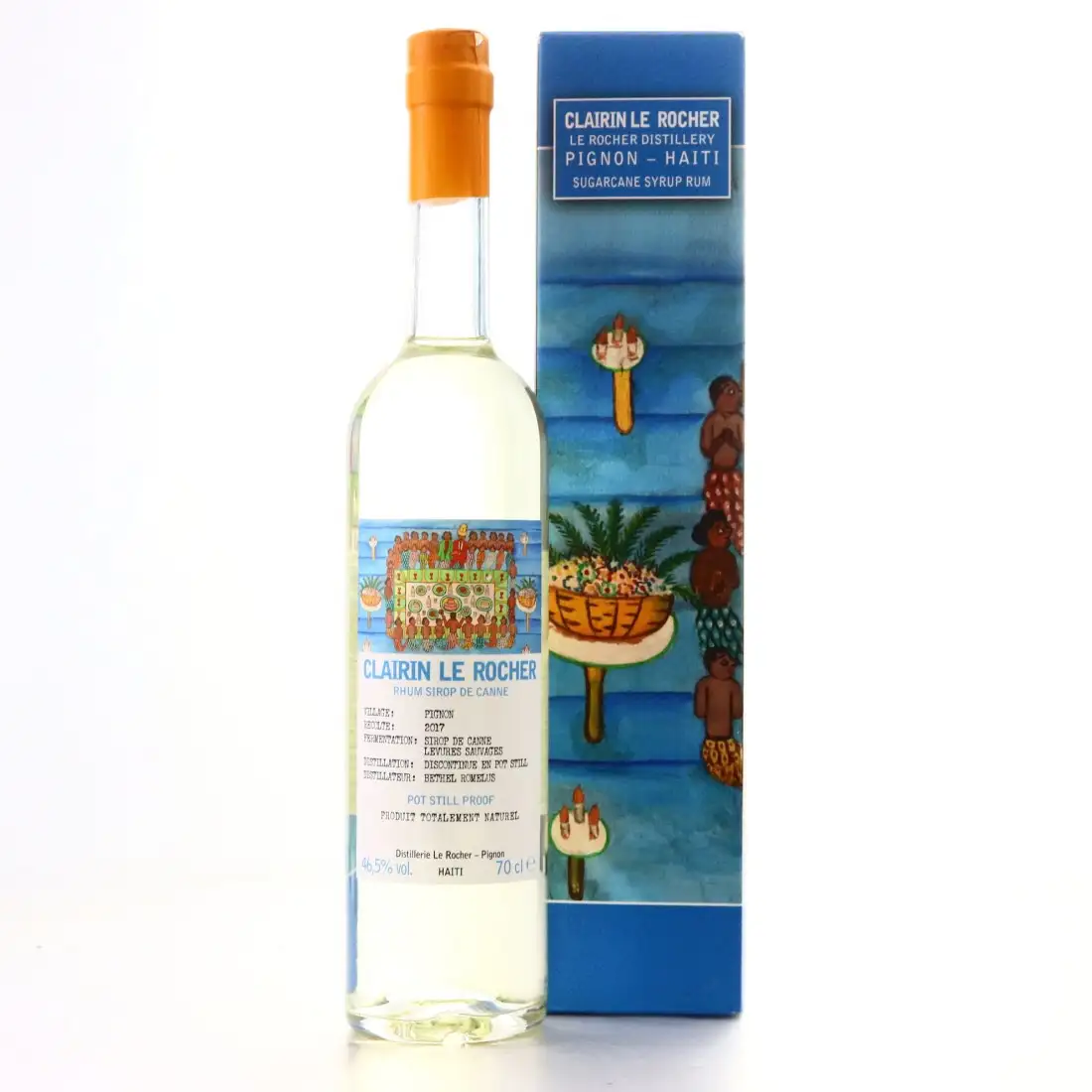 Bottle of Velier Le Rocher Clairin 2017