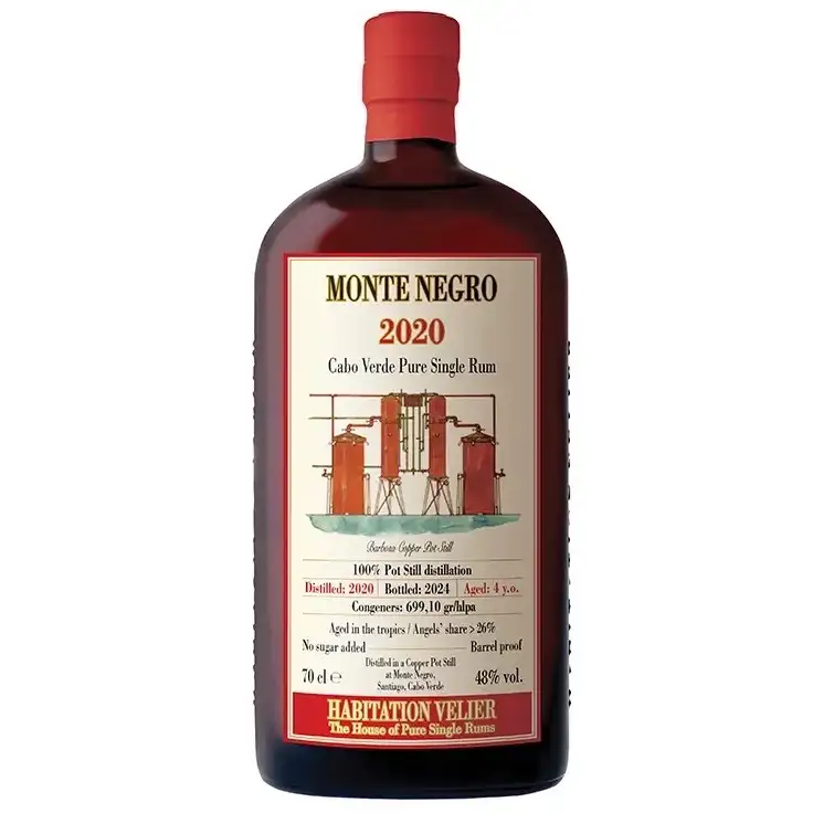 Hochauflösendes Bild von Habitation Velier Monte Negro Cabo Verde Pure Single Rum 2020