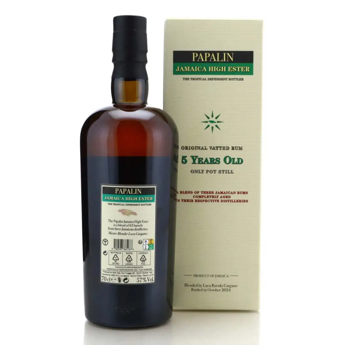 Hochauflösendes Bild von Velier Papalin Jamaica High Esters 2019