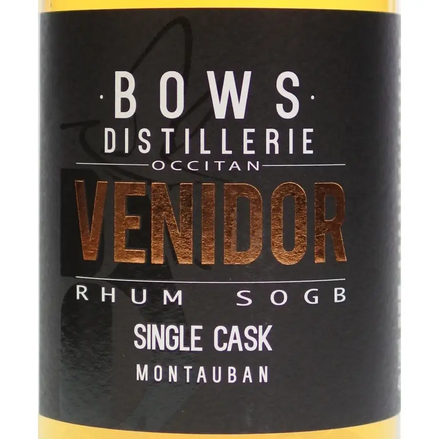 Hochauflösendes Bild von Bows Venidor Rhum SOGB