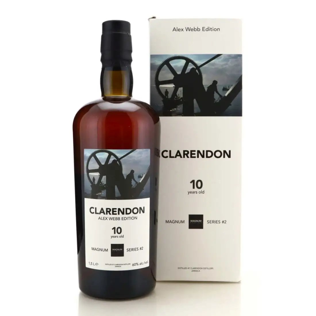 Bottle of Velier Clarendon Alex Webb Edition (Magnum) MBS 2014
