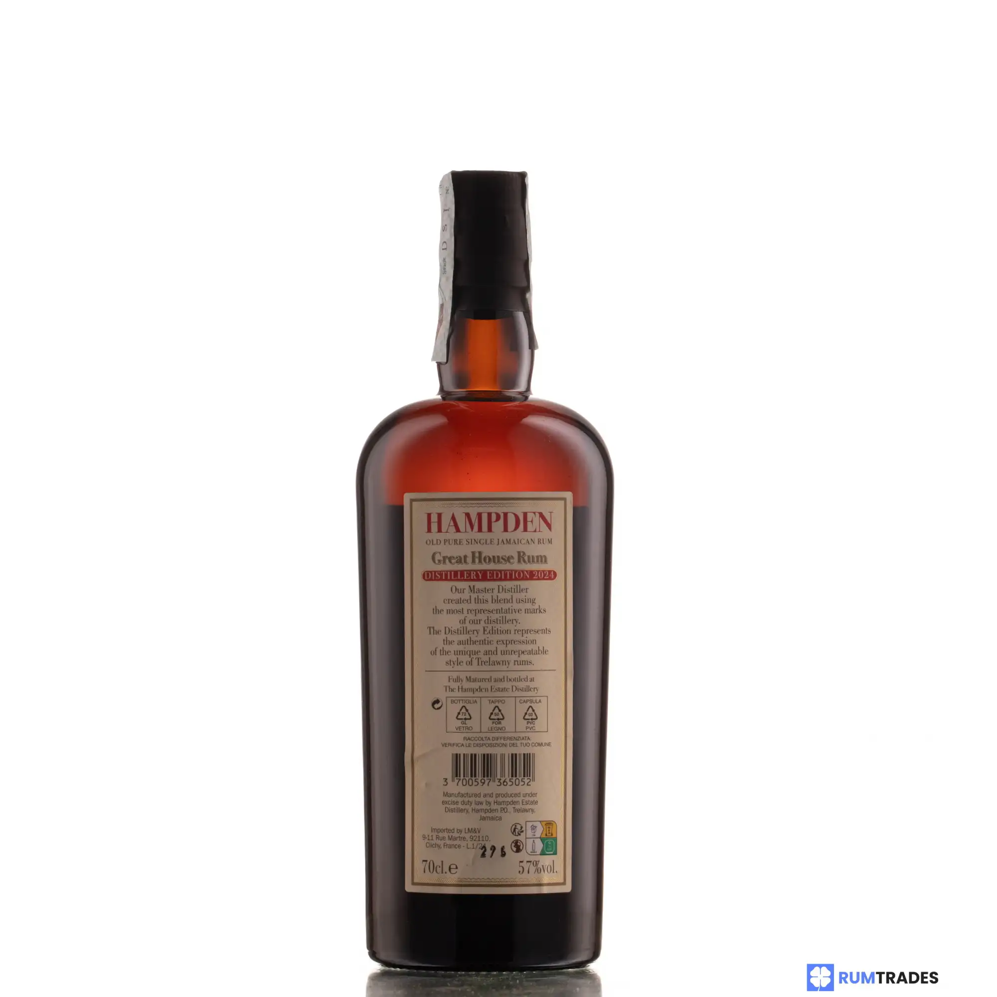 High resolution image of Hampden Great House (Distillery Edition 2024)