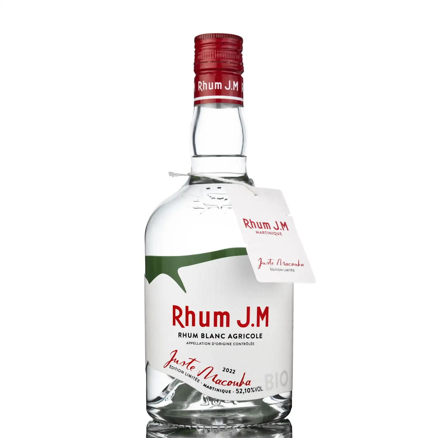 Bottle of Rhum J.M Juste Macouba BIO 2022