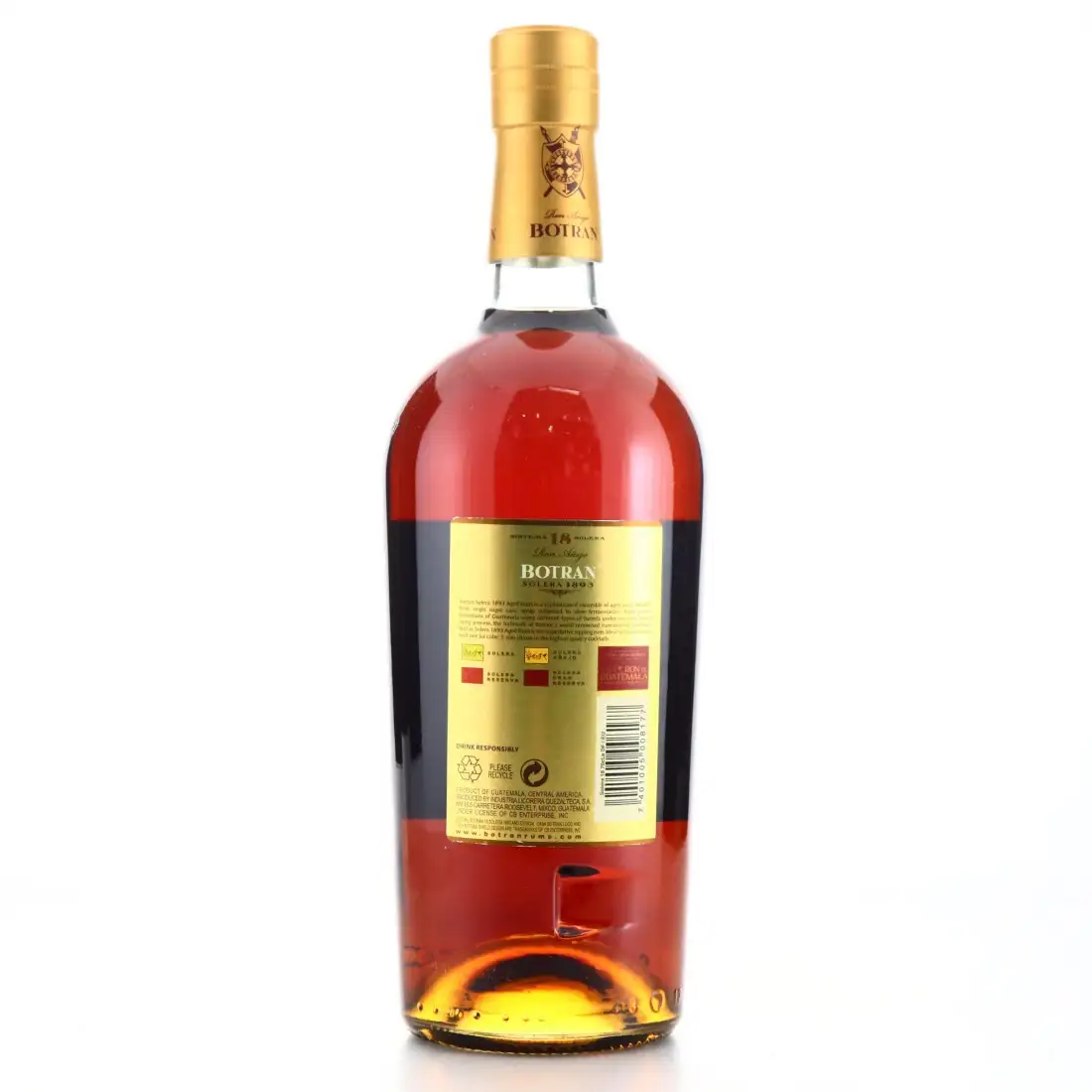 Hochauflösendes Bild von Ron Botran Solera 1893