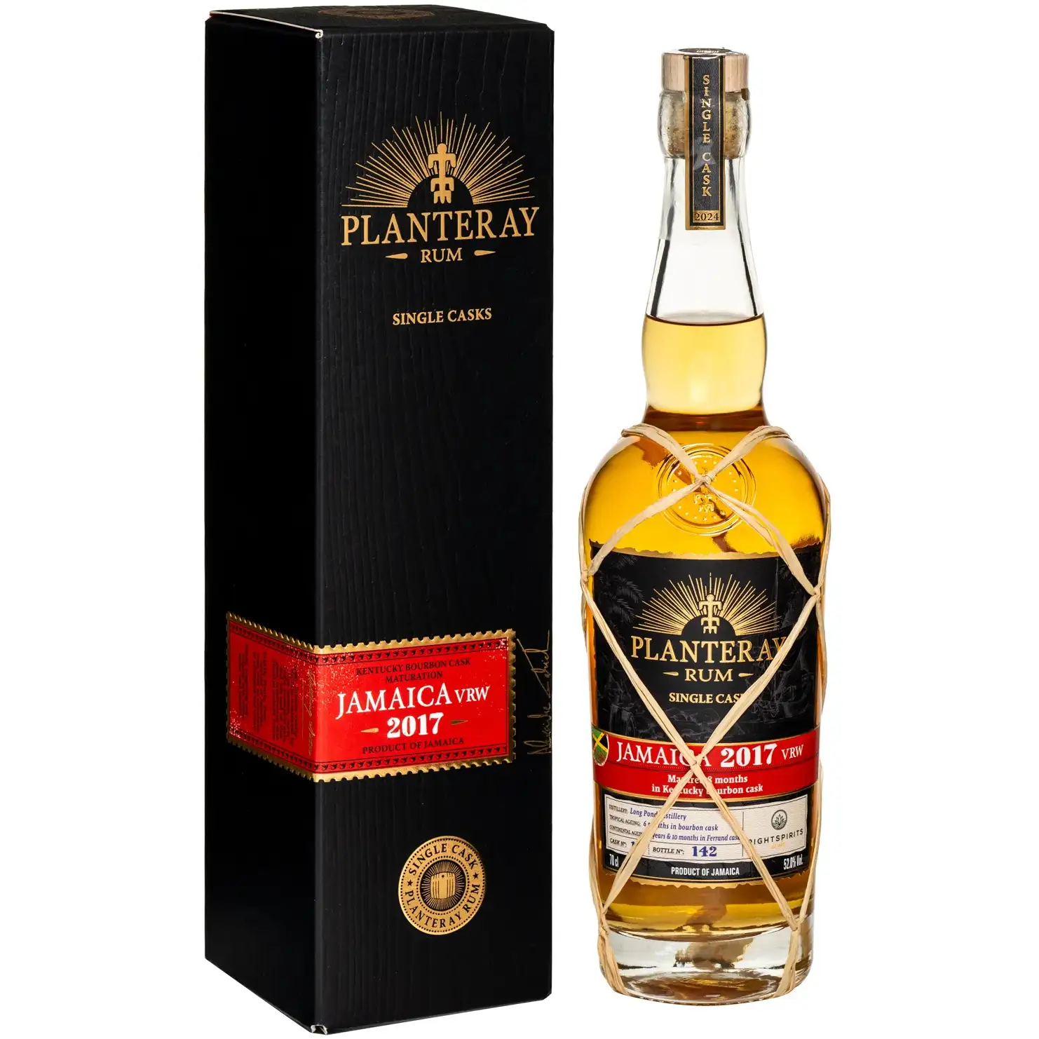 Bottle of Long Pond Planteray Jamaica (Kentucky Cask) VRW 2017