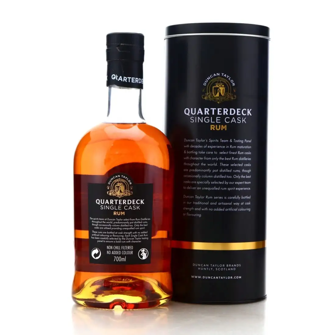 Hochauflösendes Bild von Duncan Taylor Clarendon Quarterdeck Single Cask Jamaica 2010
