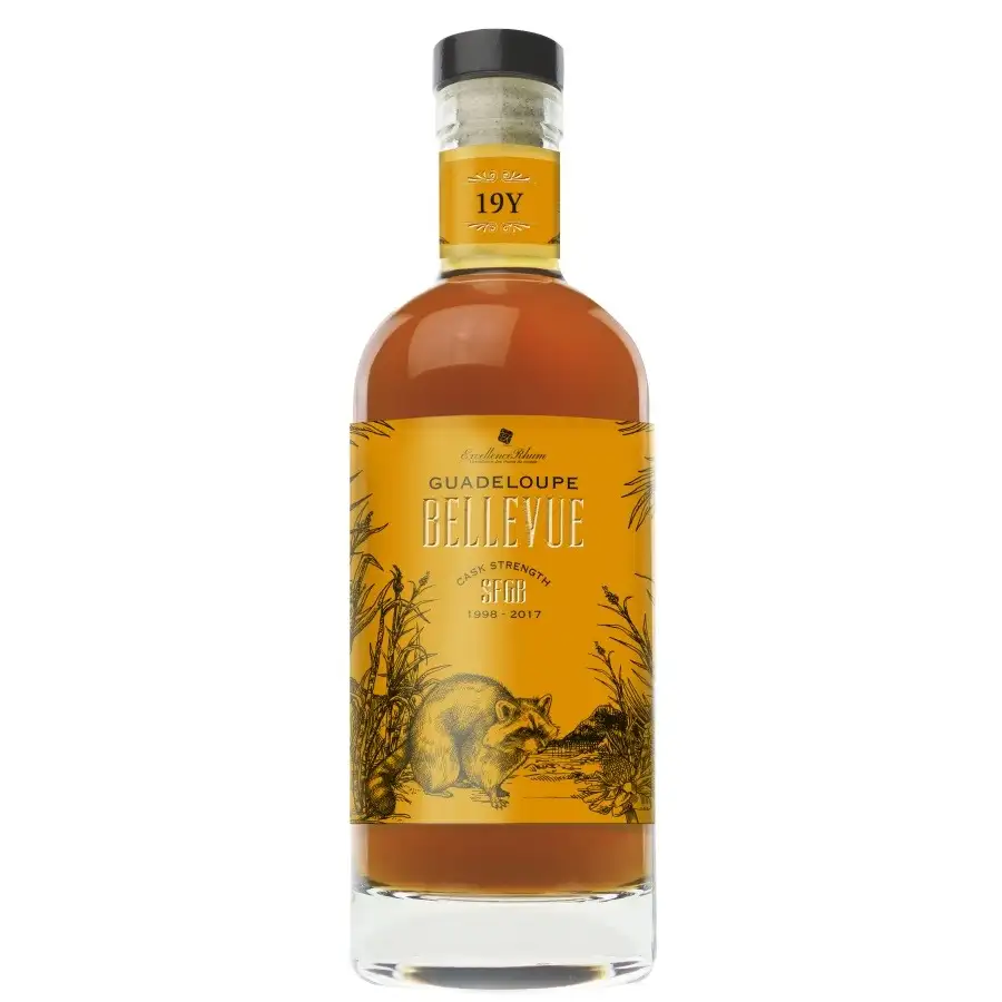 Hochauflösendes Bild von Excellence Rhum Bellevue Guadeloupe SFGB 1998