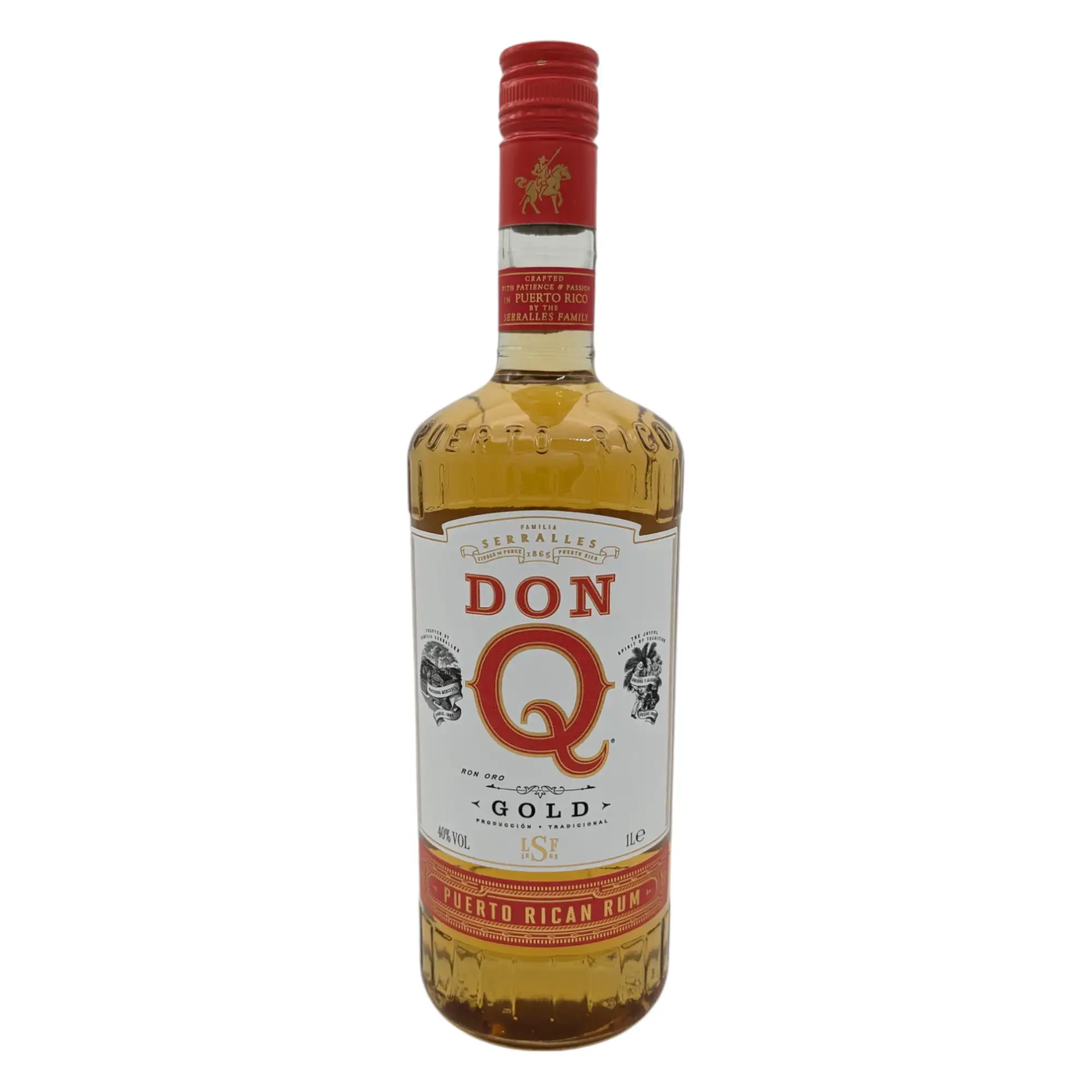 Bottle of Don Q Gold
