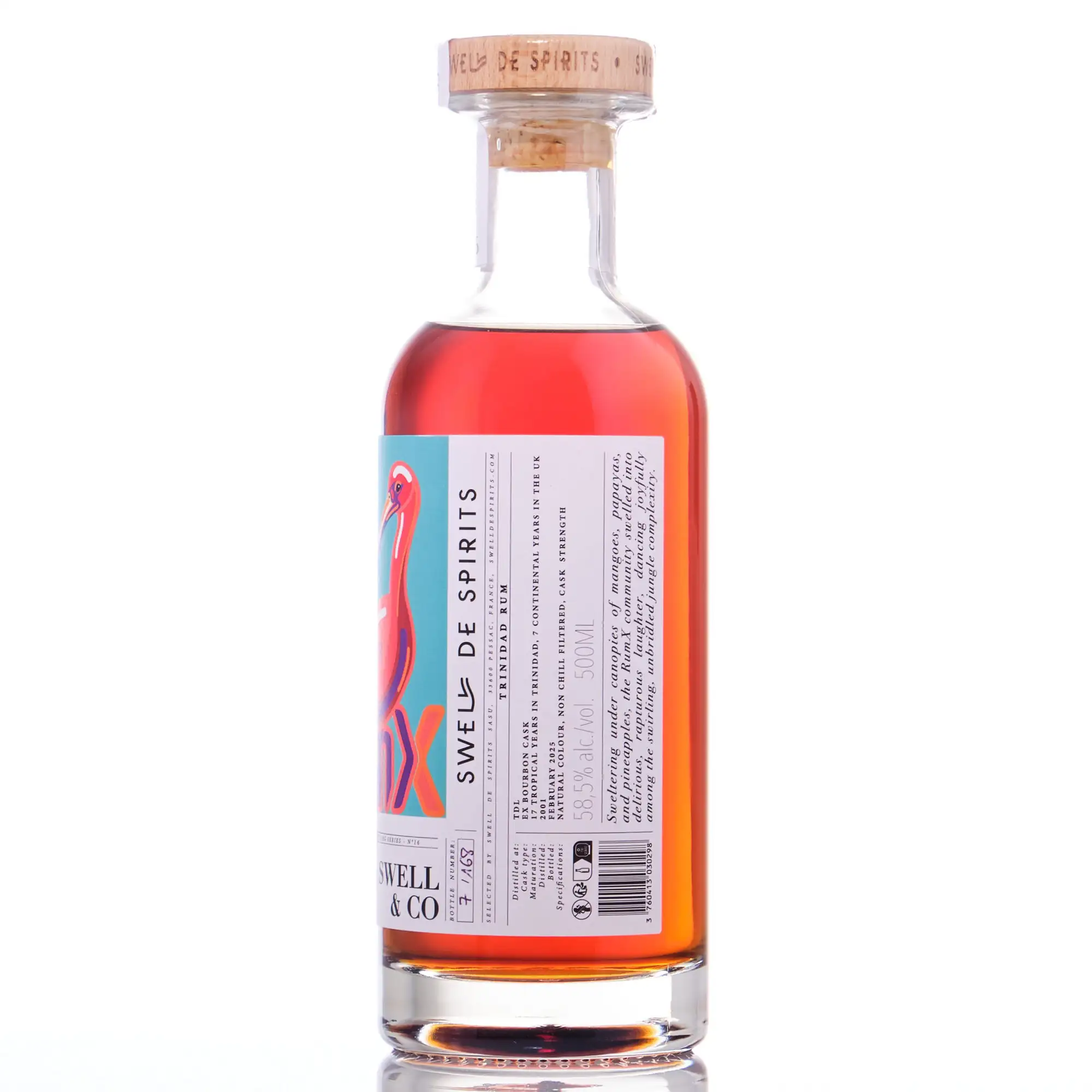 Hochauflösendes Bild von Swell de Spirits T.D.L Swell & Co. (RumX) 2001