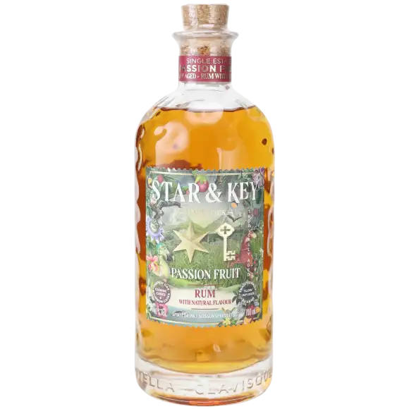 Bottle of Labourdonnais Star & Key Passion Fruit