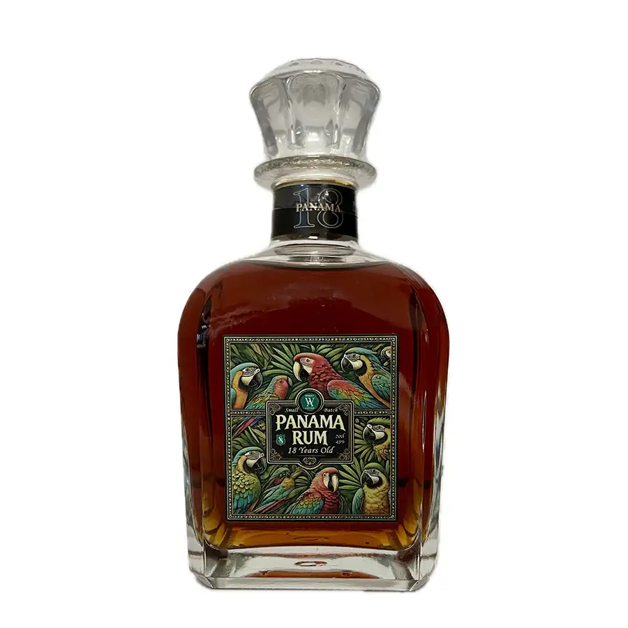 Bottle of Silver Seal Panama Rum Small Batch 2006