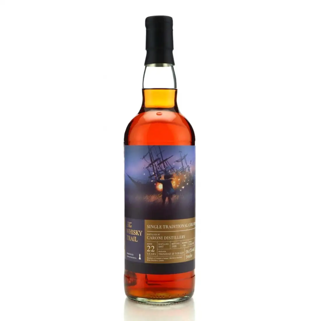 Bottle of Elixir Distillers of London Caroni The Whisky Trail Single Traditional Column (Paradise for Shinanoya) 1997