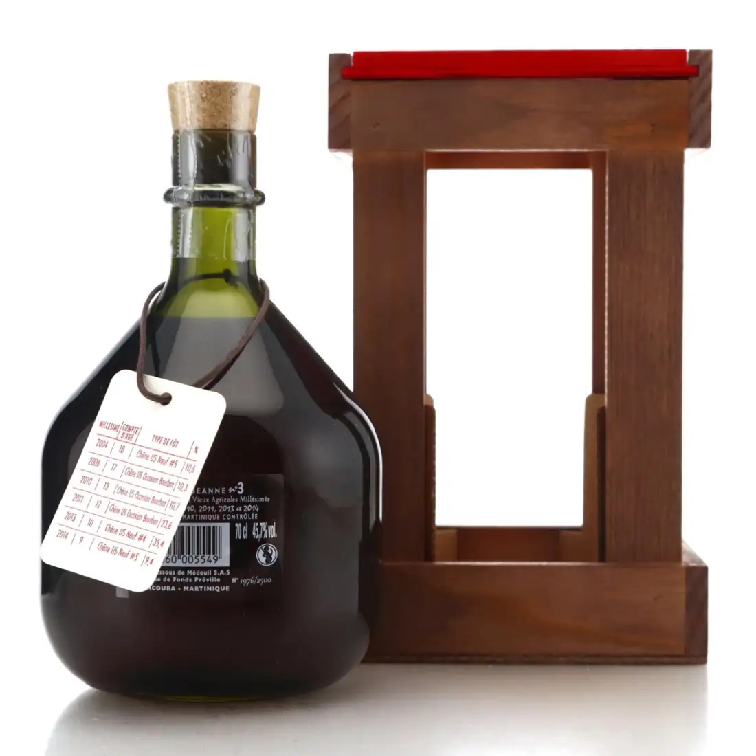 Hochauflösendes Bild von Rhum J.M La Dame Jeanne Numéro 3 2024