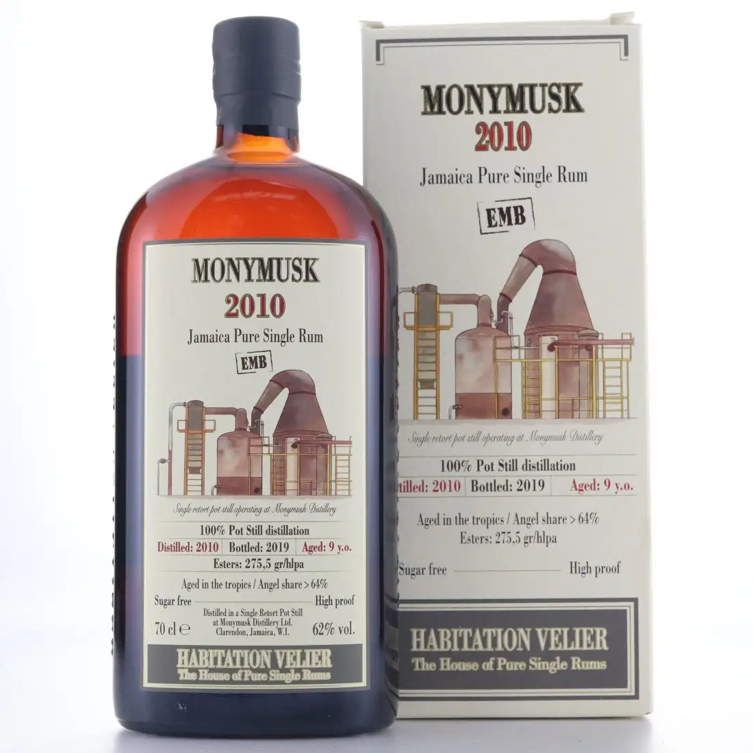 Bottle of Habitation Velier Clarendon EMB 2010