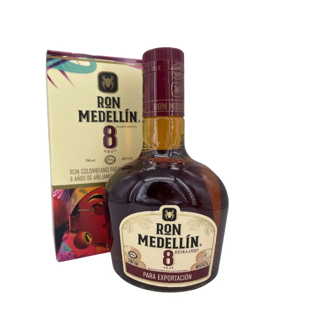 Bottle of Licores de Antioquia Ron Medellín 12 Years Old