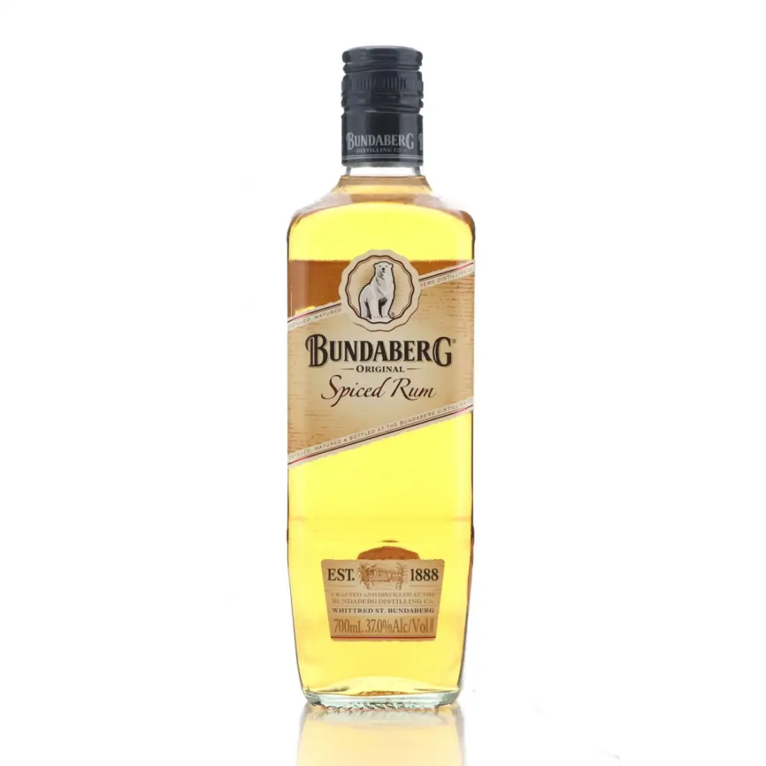 Bottle of Bundaberg Spiced Rum