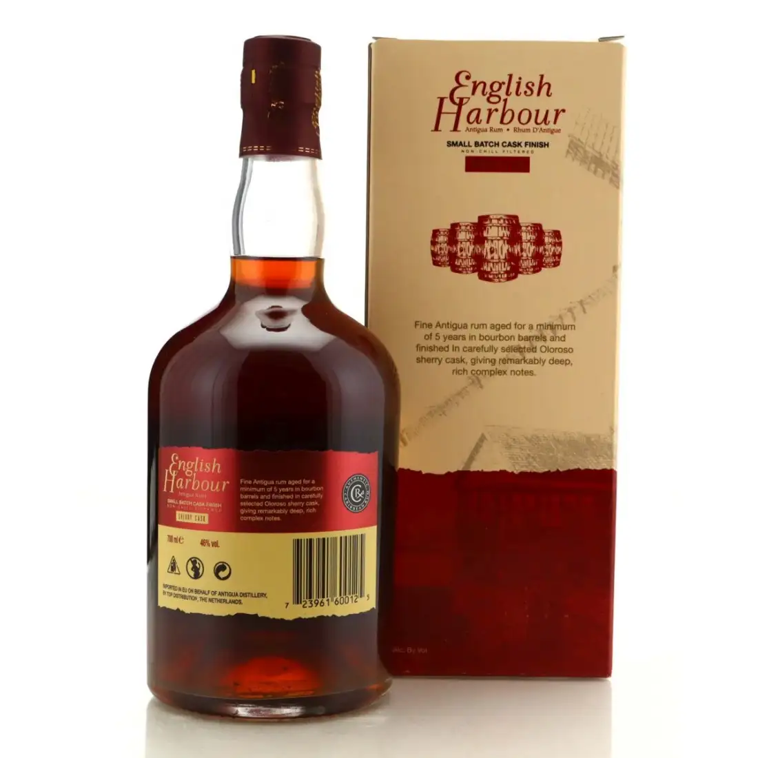 Hochauflösendes Bild von The Antigua Distillery English Harbour Sherry Cask Finish (Batch 004) 2017