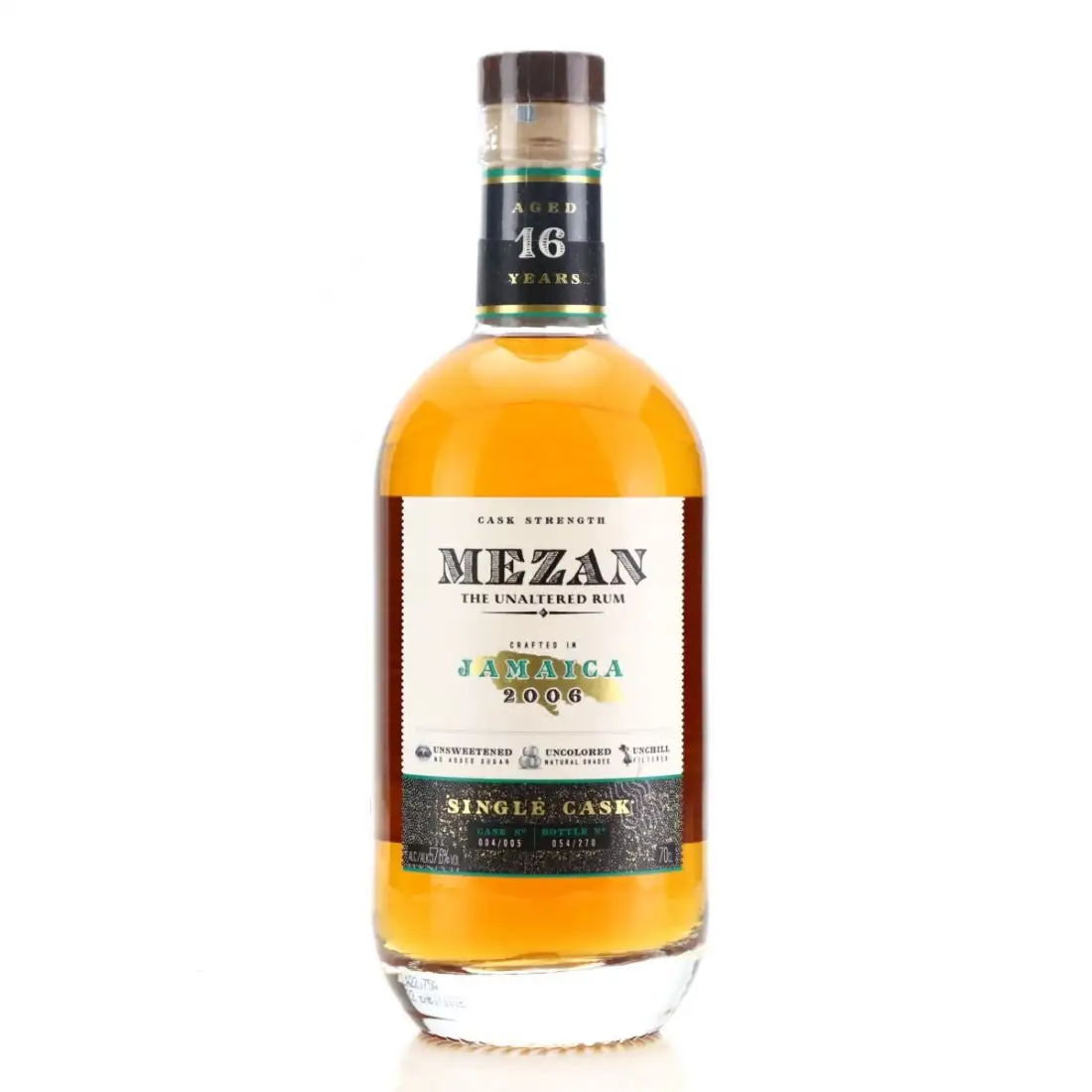 Bottle of Mezan Worthy Park Jamaica 2006