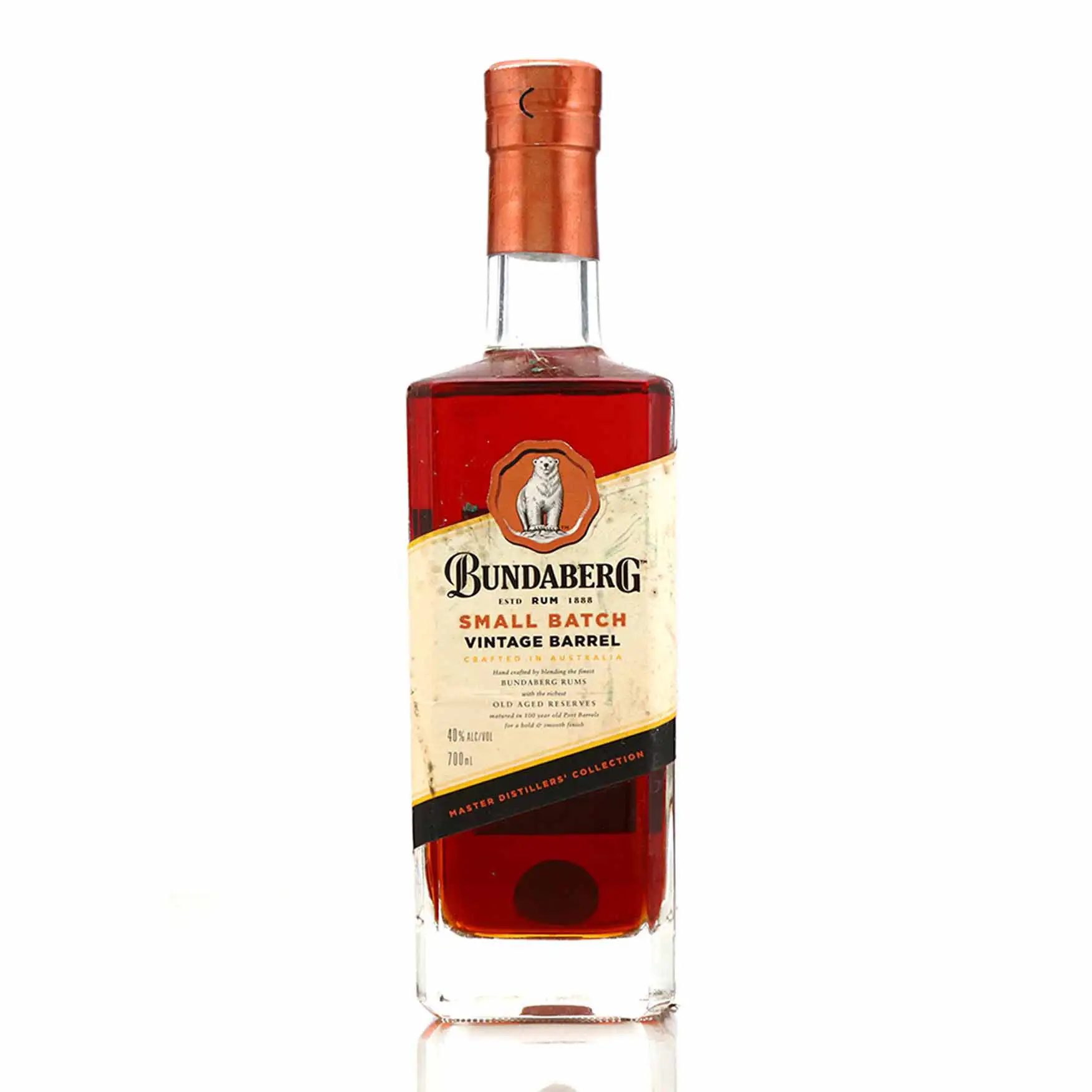 Bottle of Bundaberg Small Batch Vintage Barrel