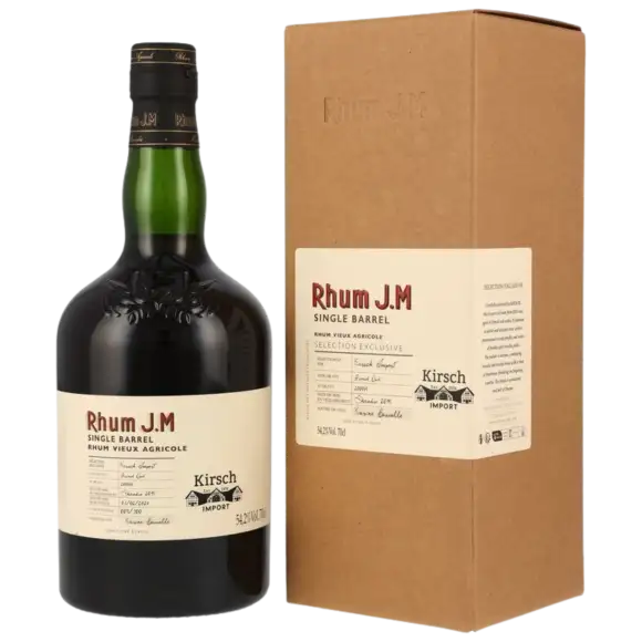 Bottle of Rhum J.M Single Barrel (Kirsch Whisky) 2015