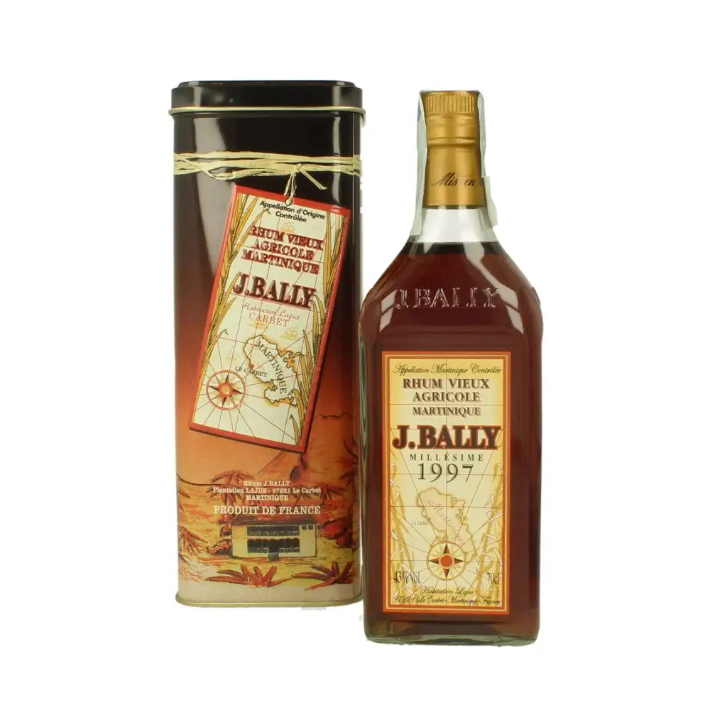 Bottle of J. Bally Millésime 1997