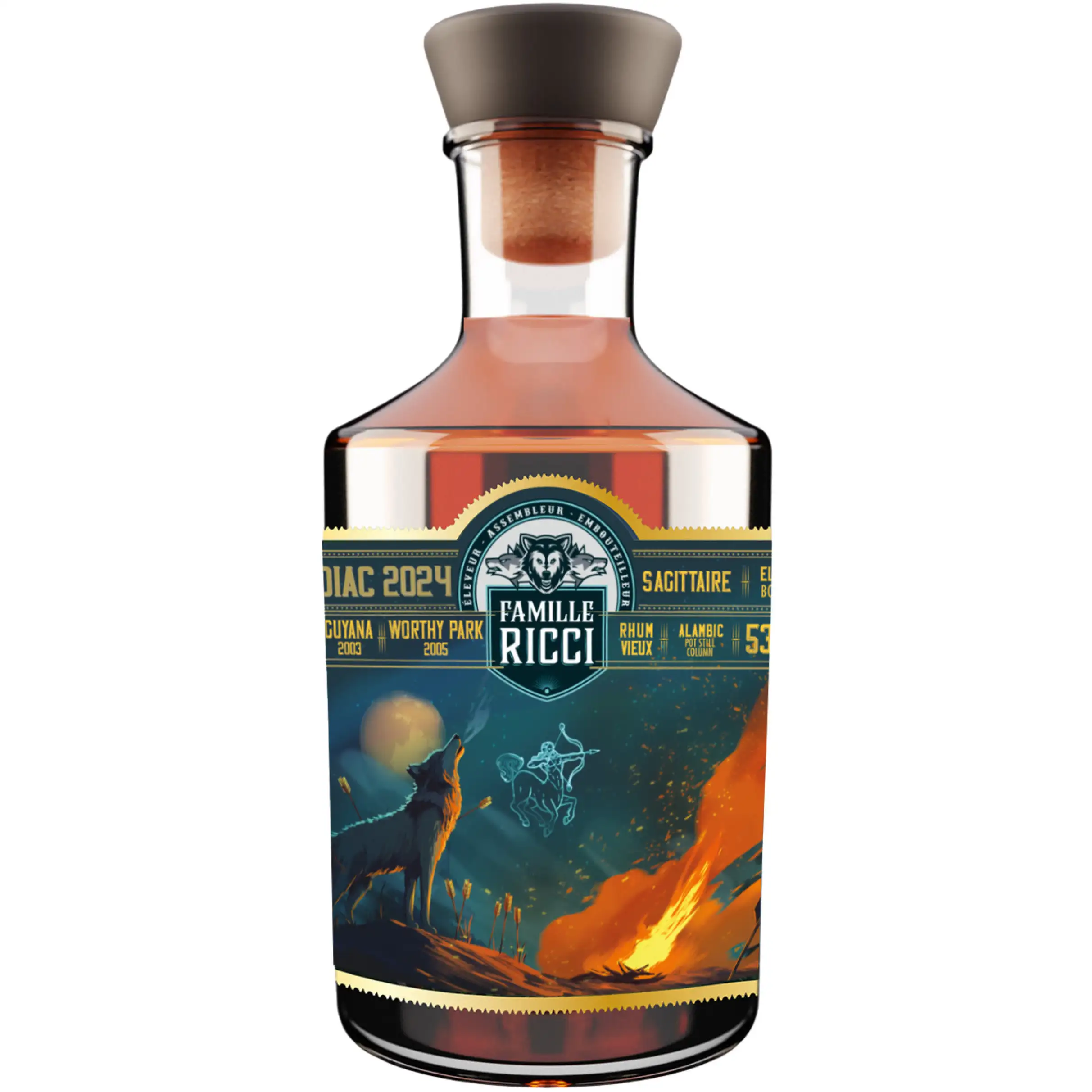 Bottle of Famille Ricci Zodiac Sagittaire 2024