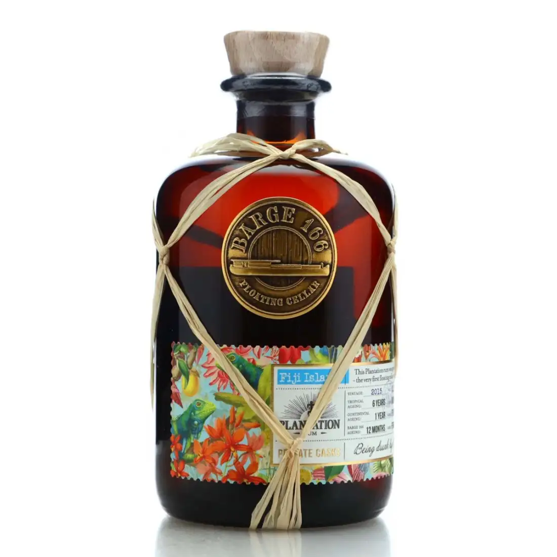 Bottle of Fiji Rum & Co Plantation Private Cask Barge 166 (l'Un Trouvable) 2015