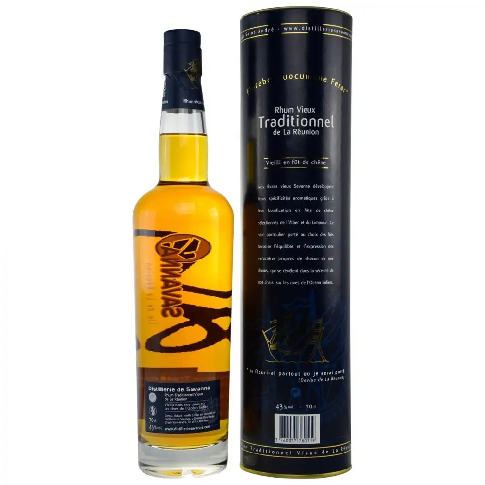 Hochauflösendes Bild von Savanna Rhum Vieux Traditionnel