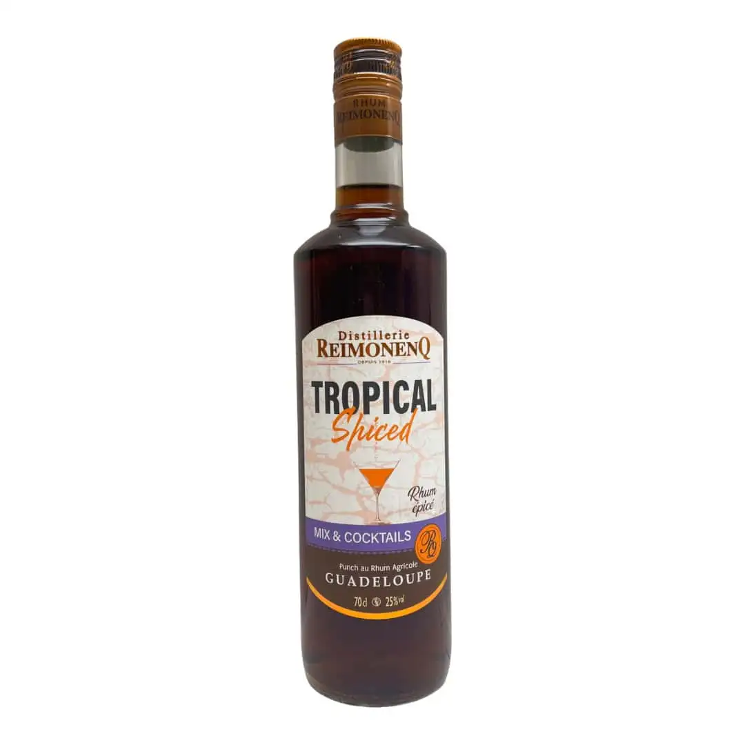 Bottle of ReimonenQ Tropical Spiced
