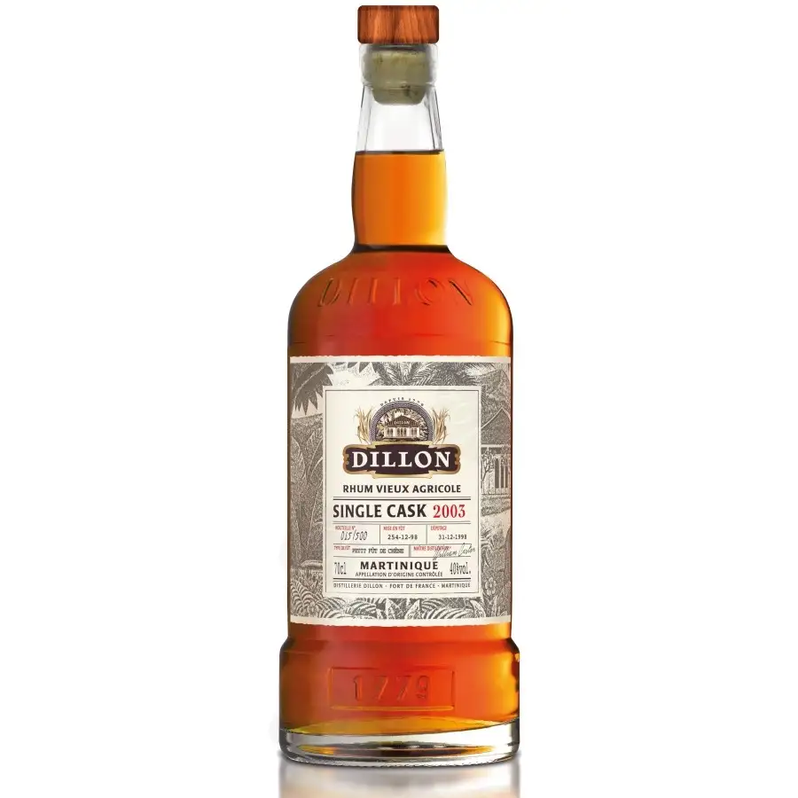 Hochauflösendes Bild von Depaz Dillon Single Cask 2003