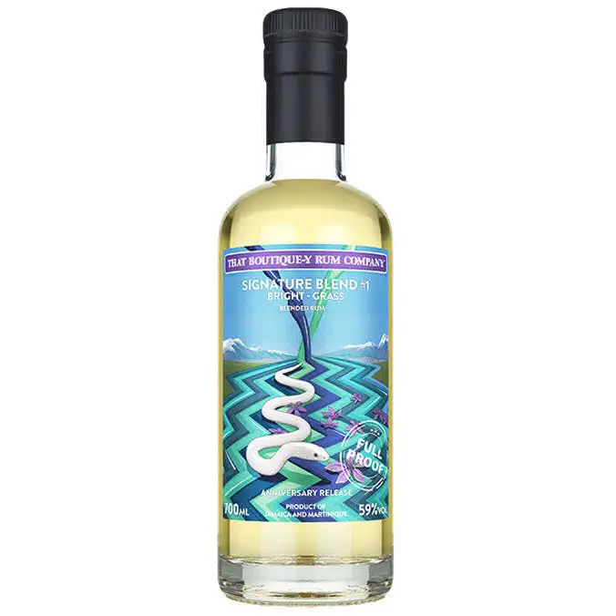 Bottle of TBRC Signature Blend #1 (Full Proof)