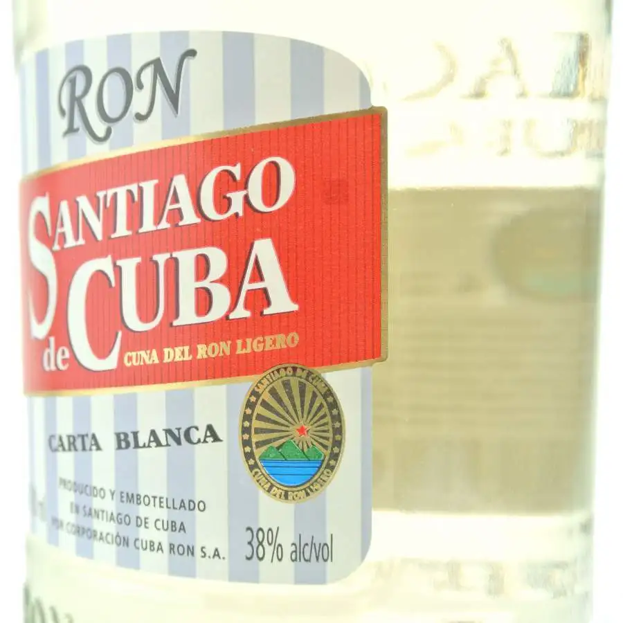 Hochauflösendes Bild von Santiago de Cuba Carta Blanca